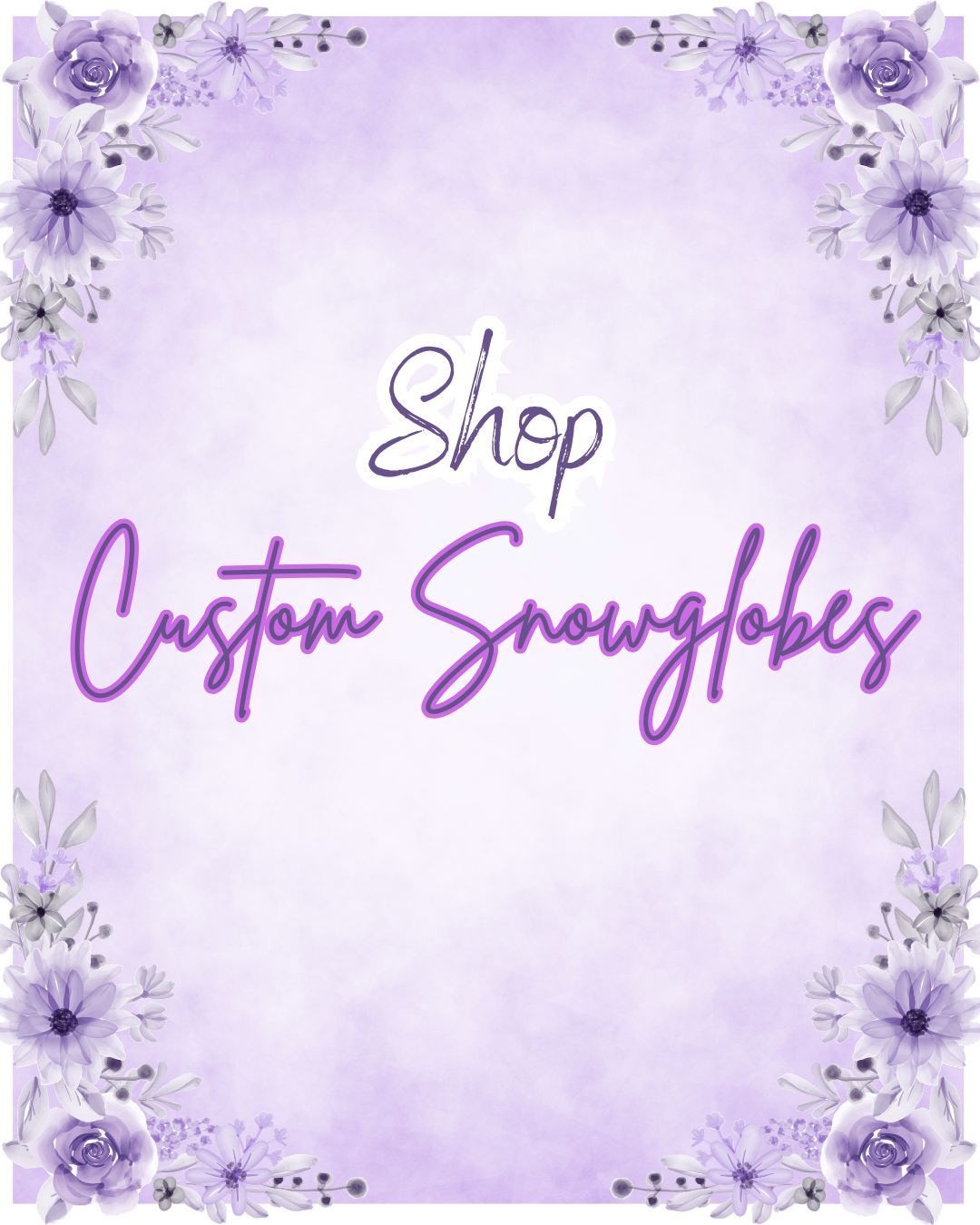 Custom Snowglobes