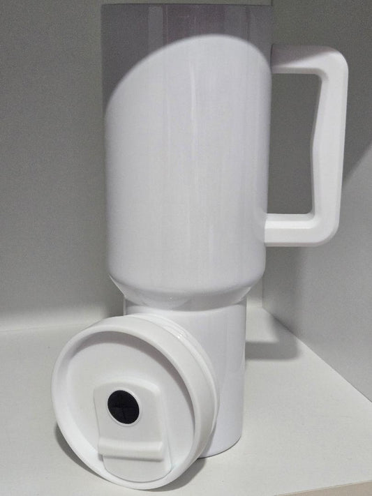 40oz Sublimation Tumbler with handle